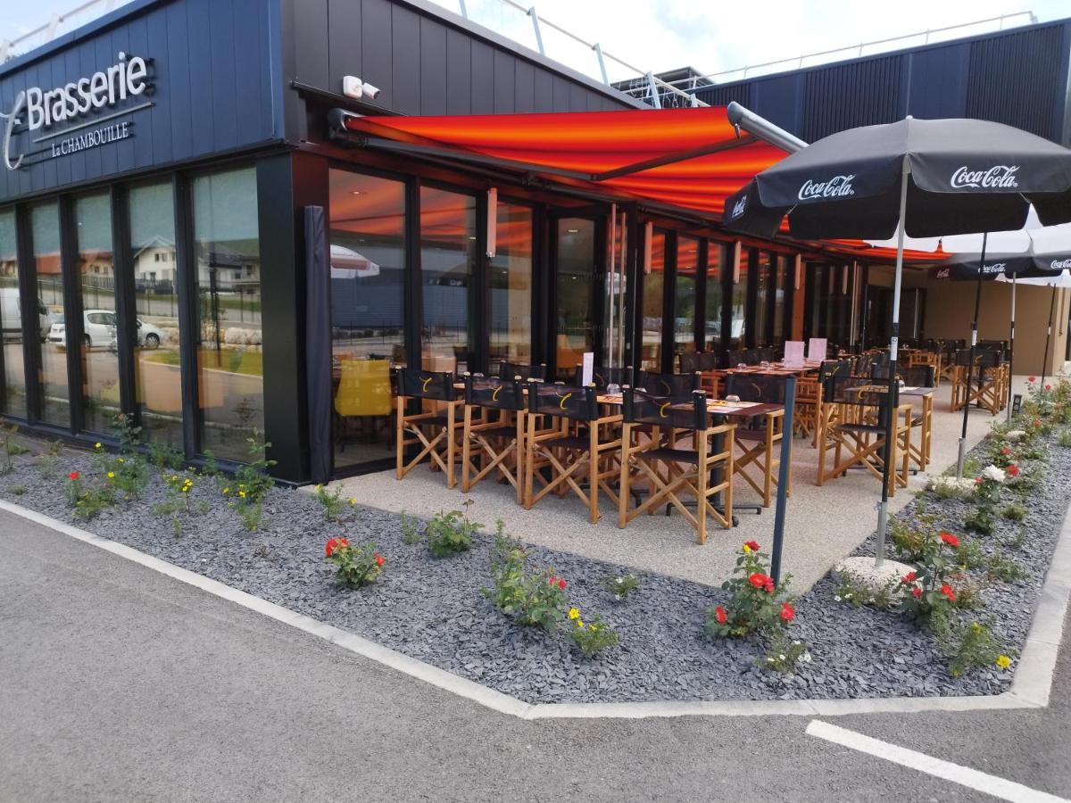 Hotel Restaurant Akena Molinges - La Brocatelle แซ็ง-คล็อด ภายนอก รูปภาพ